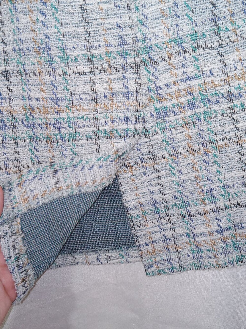Kate Kasin Tweed Skirt Bundle Women’s Size M Pink NWT Multicolor Preppy Set - Picture 6 of 10